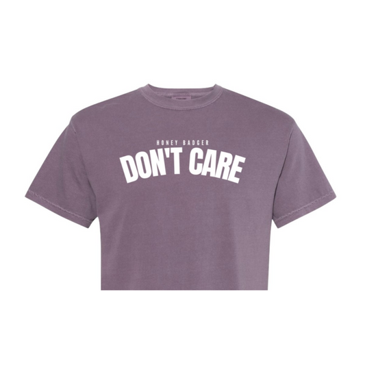 Womens - Honey badger don't care - Crop Top