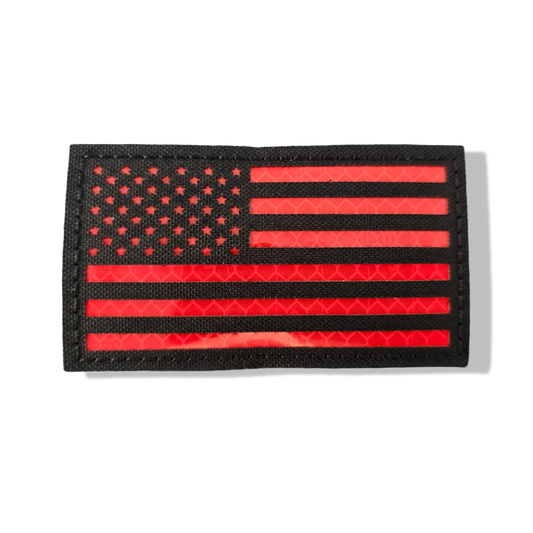 Glow In Dark Patch | Red USA