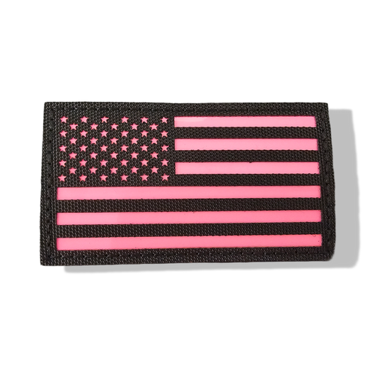 Glow In Dark Patch | Neon Pink USA