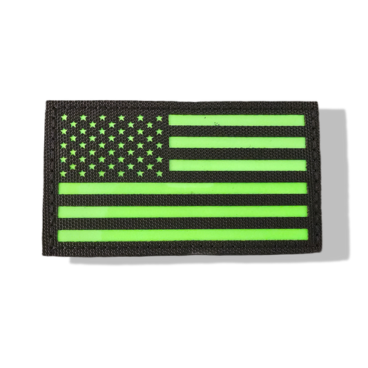 Glow In Dark Patch | Neon Green USA