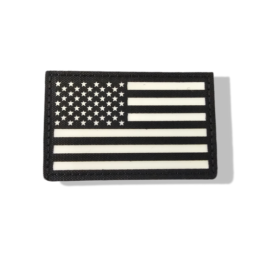 Glow In Dark Patch | White USA